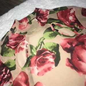 a'gaci Other - Floral Bodysuit a'gaci Other - Floral Bodysuit